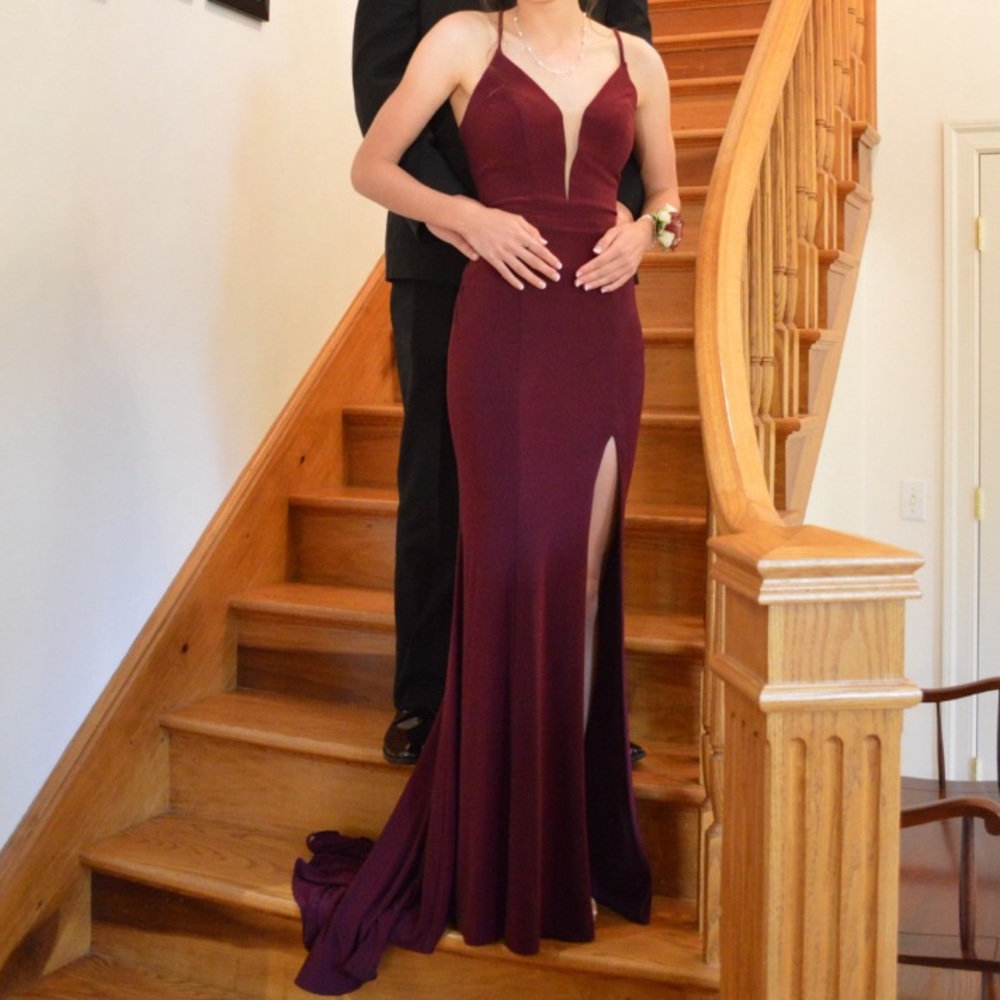 Faviana form fitting dress